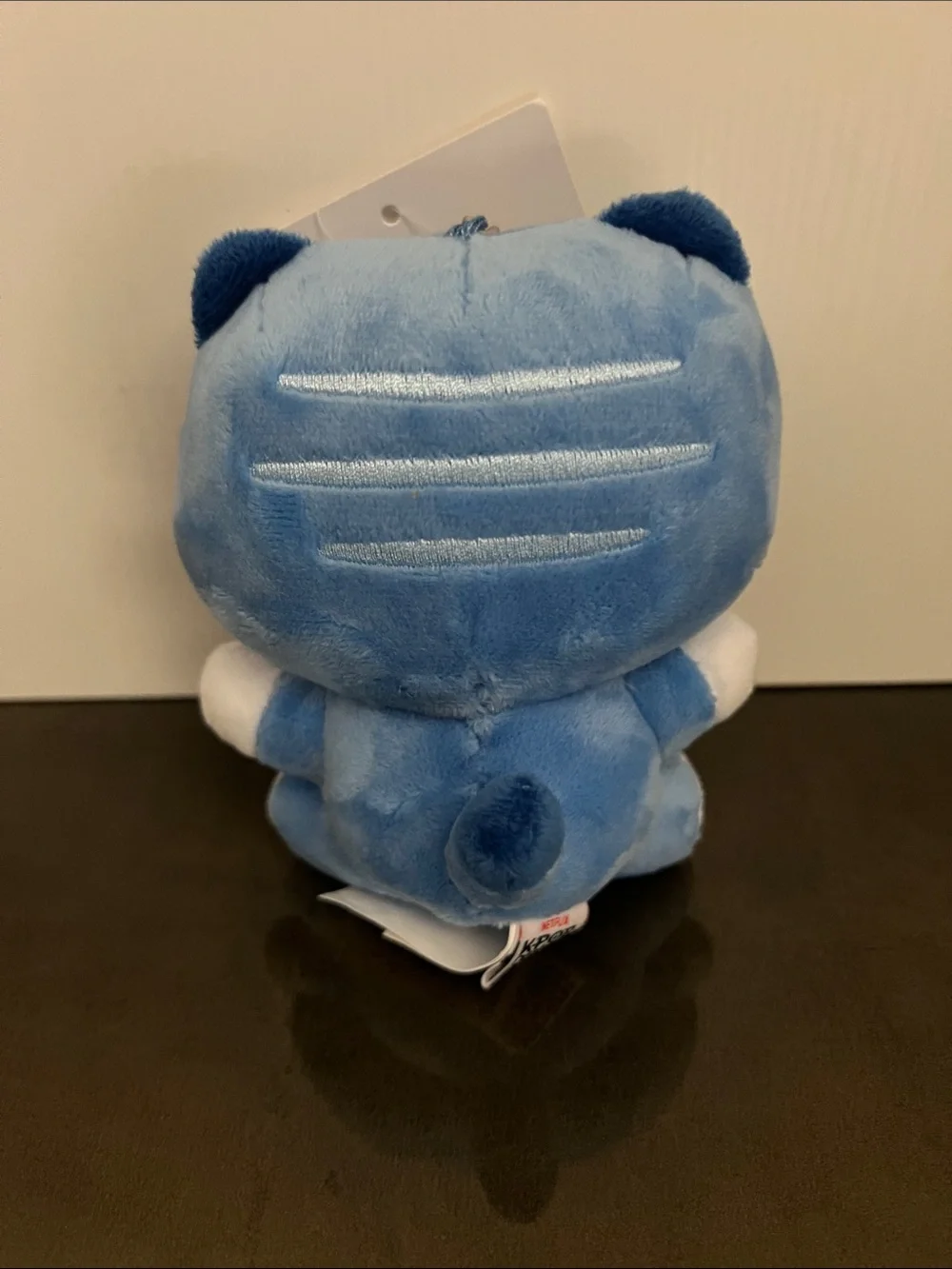 Netflix Blue Cat Plush Pair with Yellow Eyes
